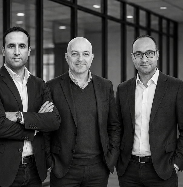 Les trois fondateurs d'ACAI Partners